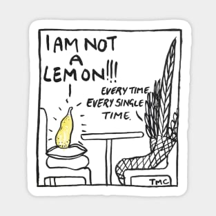 I Am Not A Lemon! Sticker